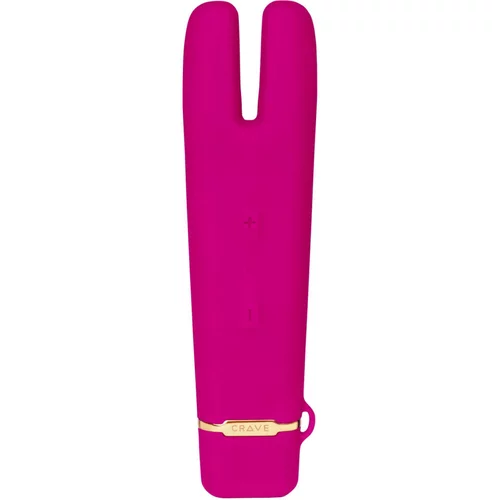 CRAVE Duet Flex - klitorisni vibrator z možnostjo polnjenja (roza)