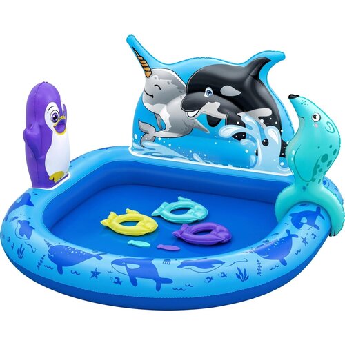Bestway Vodni igralni center - Polar Pals™, 134 x 131 x 73 cm - 1 k. Cene