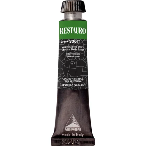 Maimeri Varnish Restauro Restauracijska barva Chrome Oxide Green 336 20 ml 1 kos