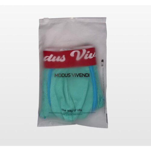 Modus vivendi mu&amp;scaron;ke bokserice u mint boji sa crvenim pojasom Slike