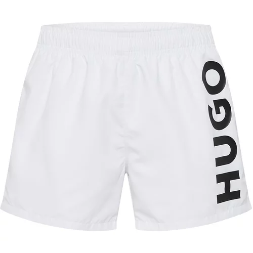 Hugo Kratke kopalne hlače 'ABAS' črna / bela
