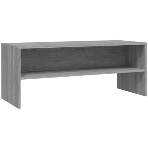 Maison Chic TV omarica - TV enota - Televizijska omarica siva sonoma 100x40x40 cm inženirski les, (21700593) Slike