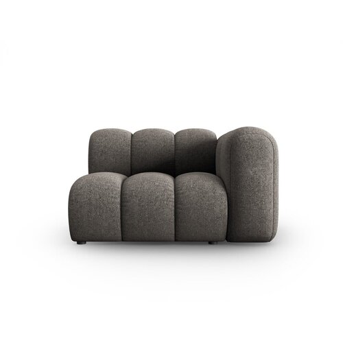 Micadoni Home temno siv modul za sedežno garnituro (desni kot) lupine Slike