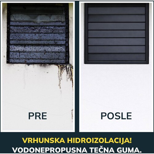 No.1 Seal 10 KG Transparentna Tečna guma STRONG (do 20m&amp;sup2;) Slike