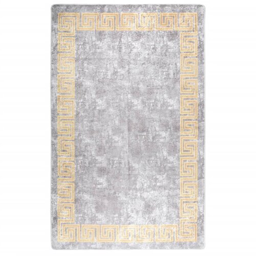 vidaXL perivi tepih 80 x 150 cm sivi protuklizni Cijene