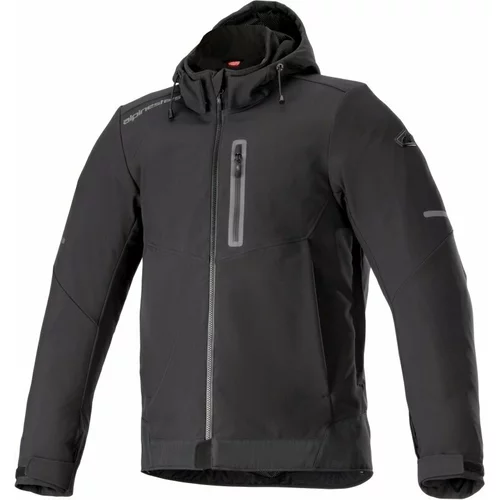 Alpinestars Neo Waterproof Hoodie Black/Black 2XL Tekstilna jakna