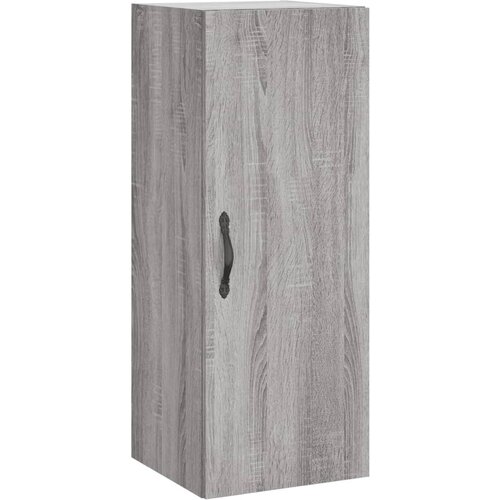  Visoka komoda siva sonome 34,5x34x180 cm od konstruiranog drva Slike