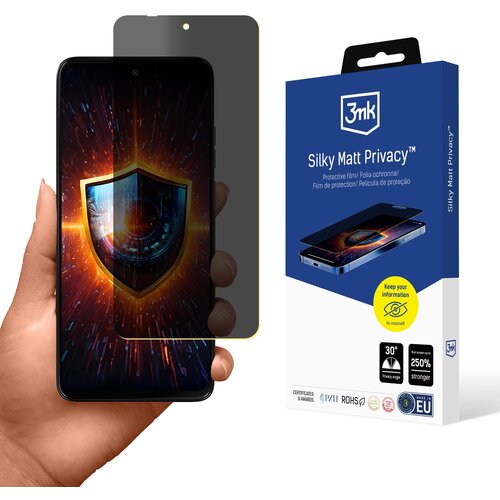 3mk kaljeno steklo za motorola moto G05 zaščita zaslon privacy mat, (5000017496) Cene