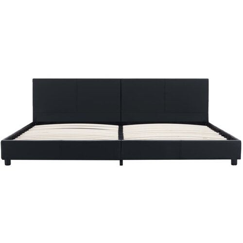  Okvir za krevet od umjetne kože crni 180 x 200 cm Slike