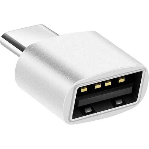 AVIZAR Adapter za MacBook USB C mo&scaron;ki na USB 2.0 ženski 480 Mb/s, Srebrna, (5000220127) Cene
