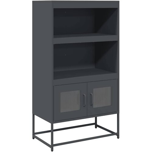 Maison Chic Komoda - Predalnik Antracit 68x39x123 cm Jeklo, (21715754) Slike
