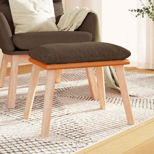  Tabure smeđi 45x29 5x35 cm od tkanine i umjetne kože - Smeđa 1 Svjetlosmeđa Cijene