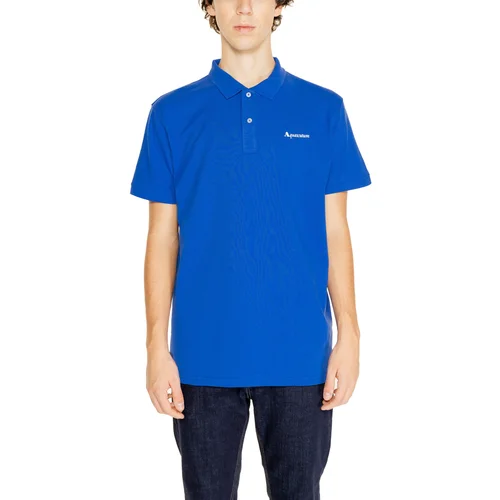 Aquascutum ACTIVE COTTON POLO AA_SS23_PO001 Plava