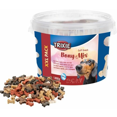 Trixie soft snack bones mix xxl 1.8kg Slike