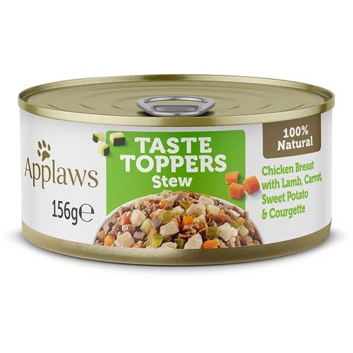 Applaws Taste Toppers v enolončnici 6 x 156 g - Piščanec z jagnjetino