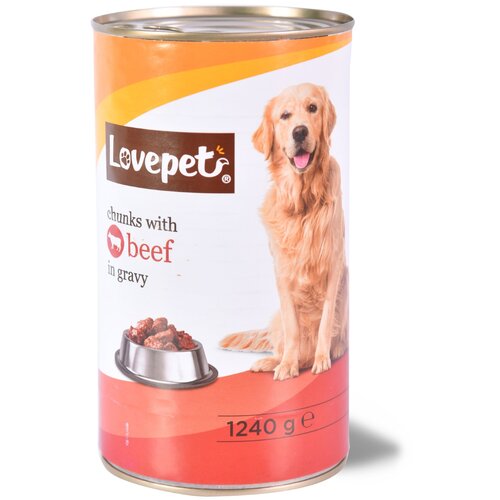 Lovepet Hrana za pse goved.lim Love Pet 1240g Cene