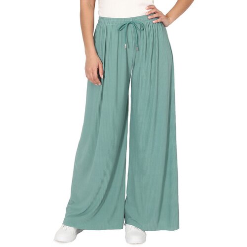 La Modeuse Hlače 71625_P168409 Zelena Cene