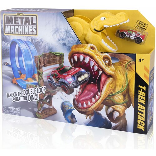 Zuru Metal Machines Staza za automobilčiće T-rex Attack Slike