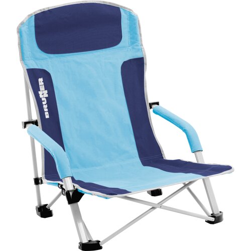 Brunner zložljiv stol za na plažo bula 0404148N.C57 moder Cene