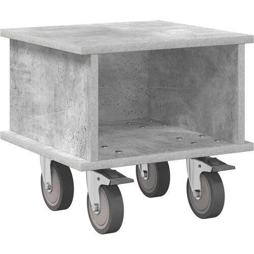  stalak Betonski sivi 37 x 35 x 35 cm Konstruirano drvo Slike