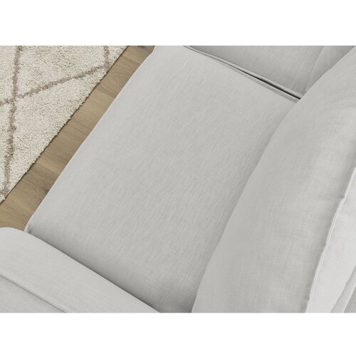Bobochic Paris Svetlo siva sedežna garnitura za spanje/raztegljiva 216 cm Archimede &amp;ndash; Slike