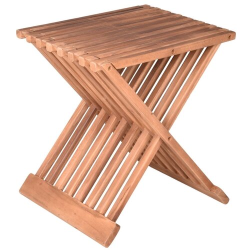 Garden Pleasure Vrtni stol od masivne tikovine 29x39 cm Fani &amp;ndash; Slike