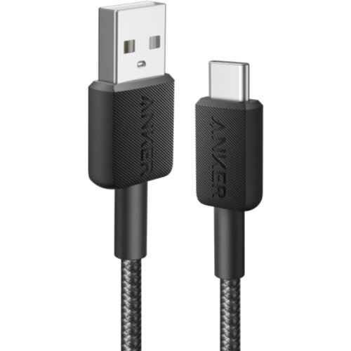 Anker USB-C to USB-C Cable 3ft 240w Braided Black Cene