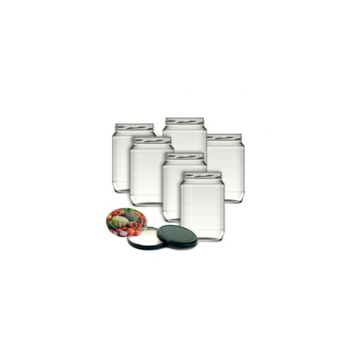  Tegle sa poklopcem 370ml 6/1 Cene