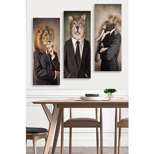 WALLXPERT MDF0077 Višenamenska Dekorativna MDF Slika (3 Komada) Cene