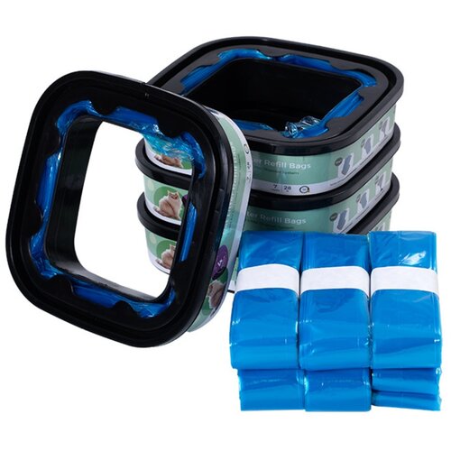INF Biodegradable Diaper Pail Refill Bags Compatible with Diaper Genie and Angelcare M, (5000241864) Cene
