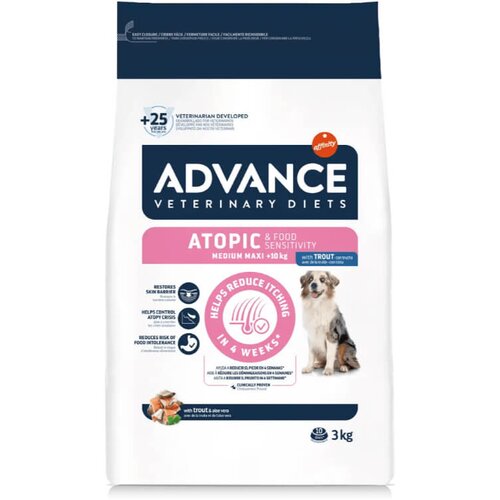 Advance veterinarska dieta Atopic Medium/Maxi - postrv 3 kg Cene