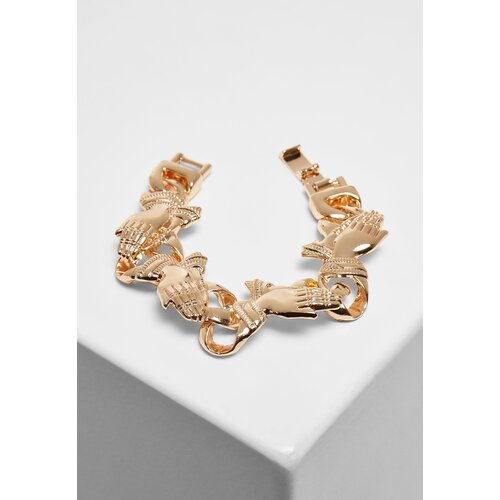 Urban Classics Accessoires Pray Hands Gold Bracelet Cijene