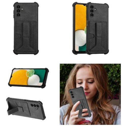 Chameleon Gumiran ovitek z žepkom (TPUL) za Samsung Galaxy A13 5G, črn Cene