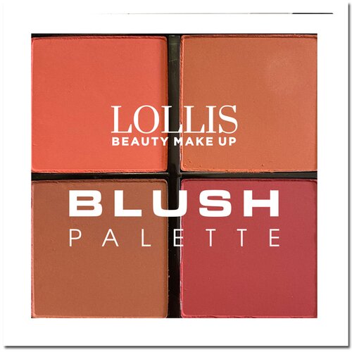 LOLLIS Blush Palette 4 Colors 02 28gr Cene