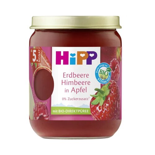 BIO otroška hrana - jagode, maline in jabolka Cene