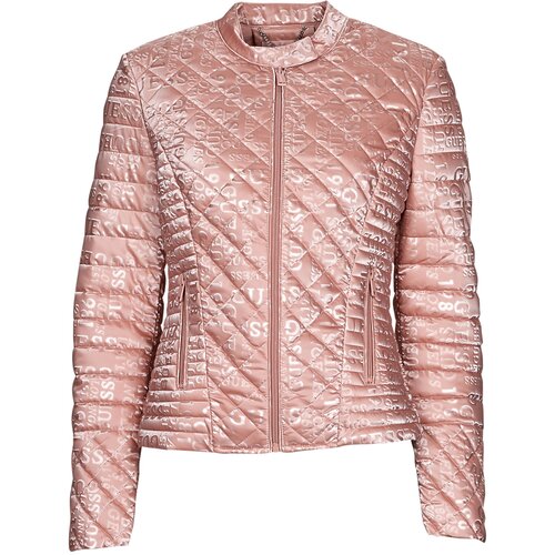Guess Puhovke NEW VONA JACKET Rožnata Slike