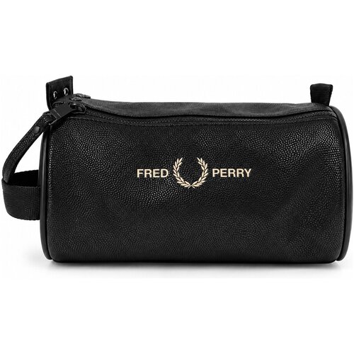 Fred Perry Ročne torbice Pochette Scotch Grain Črna Cene