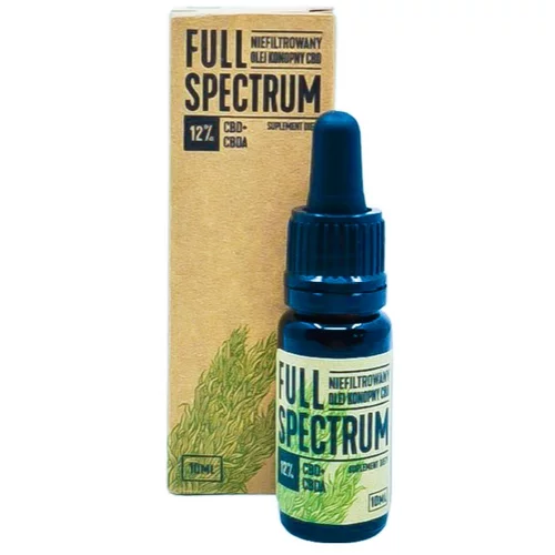 Full Spectrum 12 % CBD konopljino olje (10 ml)