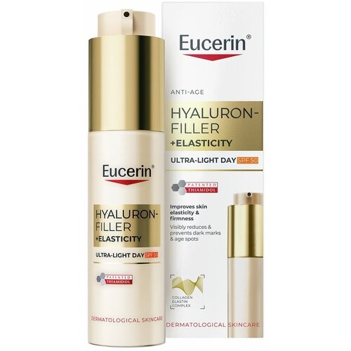 Eucerin Hyaluron-Filler + Elasticity blaga dnevna krema SPF 50 50 ml Slike