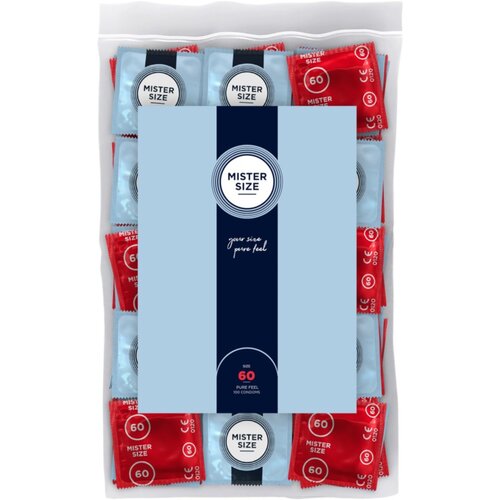 Mister Size tanki kondom - 60 mm (100 kosov) Slike