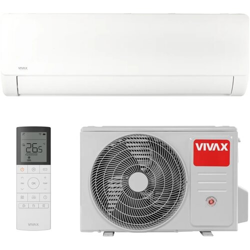 Vivax 7kw klimatska naprava ACP-24CH70AERI PRO R32 (ogrevanje do &ndash;25 &deg;C zunanje temperature) - - klima - 7 - stenska klima Cene