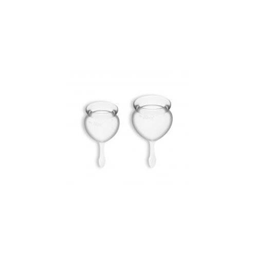 Satisfyer komplet menstrualnih skodelic Feel Good, prozoren Cene