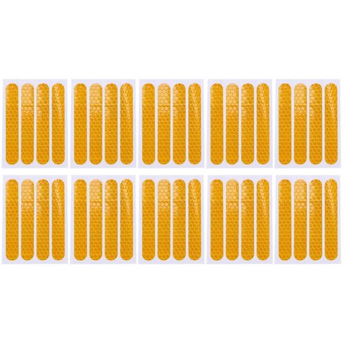 INORCO 40Pcs Sprednje Zadaj Kolo Za&amp;scaron;čitni Pokrov Odsevna Nalepka za Max G30 Skuter Dodatki Y, (21988102) Slike