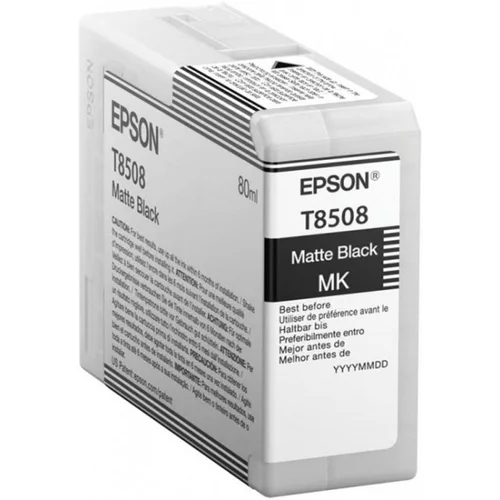 Epson Kartuša T8508 (C13T850800) (matt črna), original