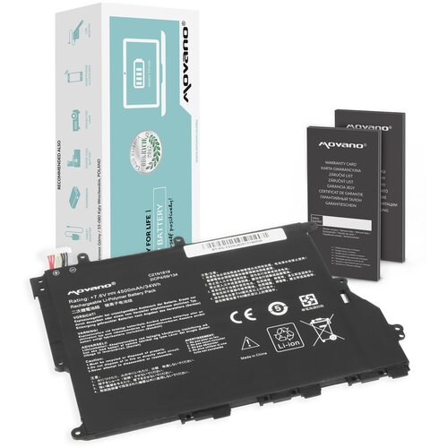 Movano Baterija za Asus VivoBook 14 F420F / X420U, C21N1819, 4500 mAh Cene