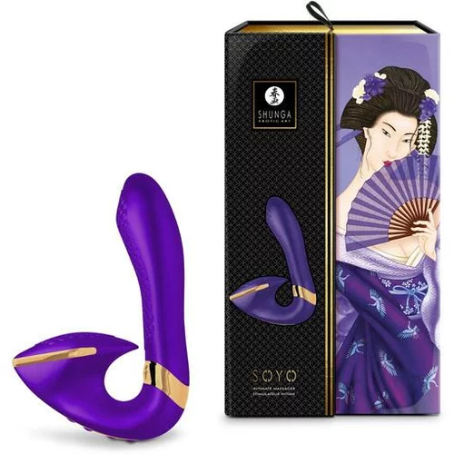 Shunga Sex Toys Vibrator Soyo Purple
