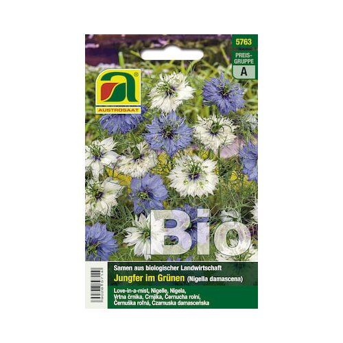 BIO črnika - Nigella damascena "modra & bela" Cene