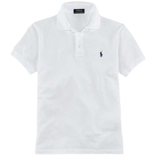 Polo Ralph Lauren Polo majice kratki rokavi - Bela Cene