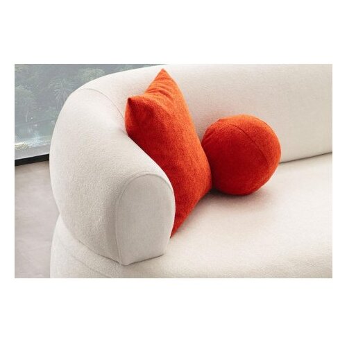Atelier Del Sofa Ugaona garnitura Roma desna, 270 cm, bijela Slike