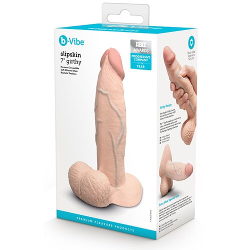 b-Vibe Slipskin Girthy 18cm Cene